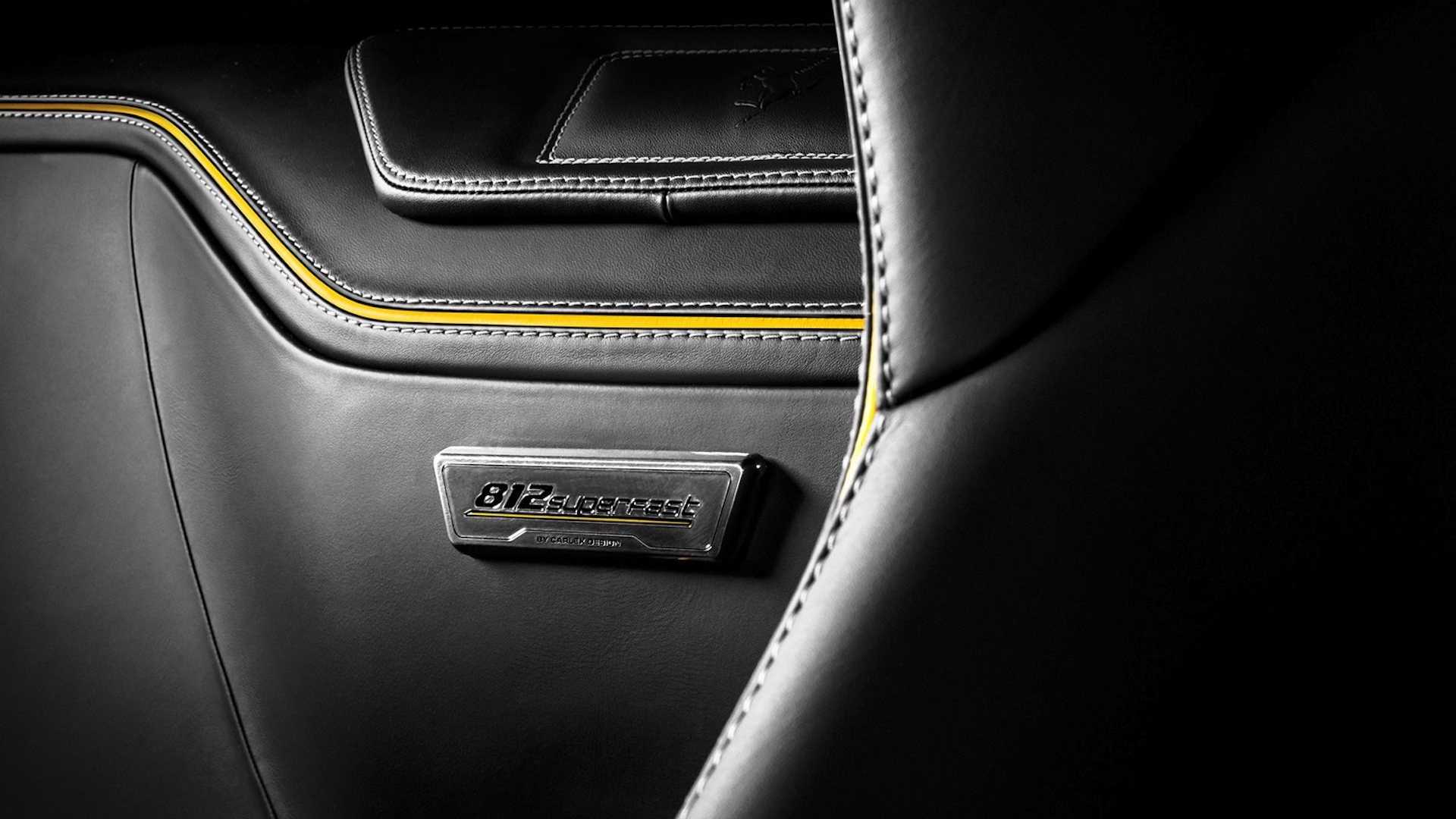 Ferrari 812 Superfast độ nội thất vàng đen hút mắt - Gợi ý hoàn hảo cho đại gia Việt - Ảnh 6.