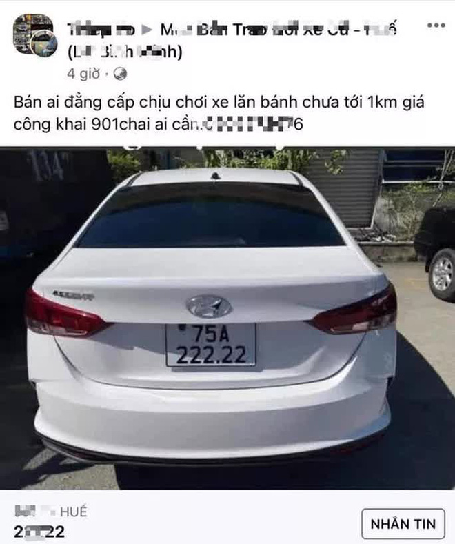 Chủ nhân ô tô biển số siêu đẹp 75A-222.22: Bấm rùa cái được liền! - Ảnh 2.