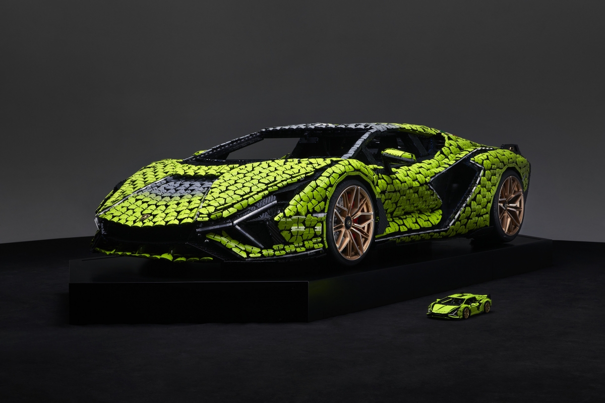 Lego hợp tác cùng Lamborghini ra mắt mô hình của siêu phẩm Sián ...