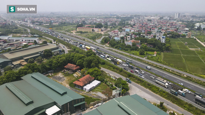 Kiểm soát 100% người và phương tiện vào Hà Nội, xe ùn tắc gần 3km tại trạm thu phí Pháp Vân - Cầu Giẽ - Ảnh 15.