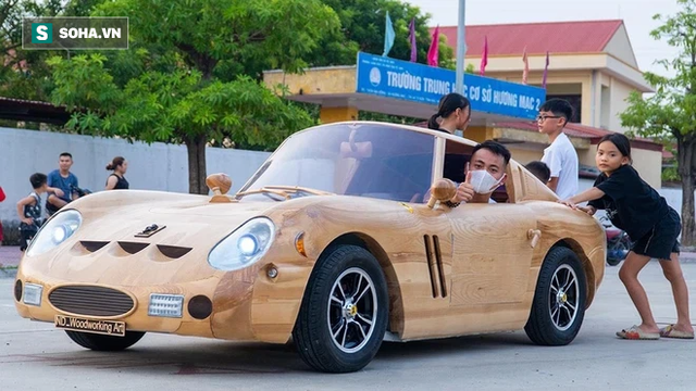 Thợ Việt làm siêu xe đắt nhất thế giới bằng gỗ cực chất, khiến báo ngoại trầm trồ - Ảnh 2.