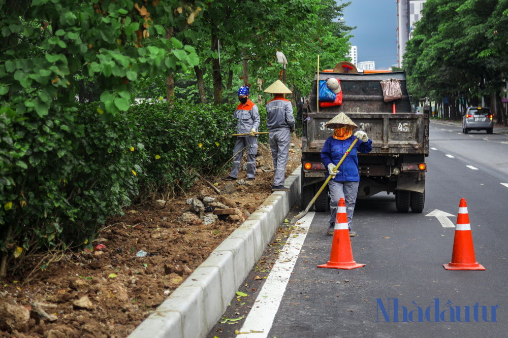 [Ảnh] 2 con đường lột xác trong thời gian Hà Nội giãn cách xã hội - Ảnh 6.