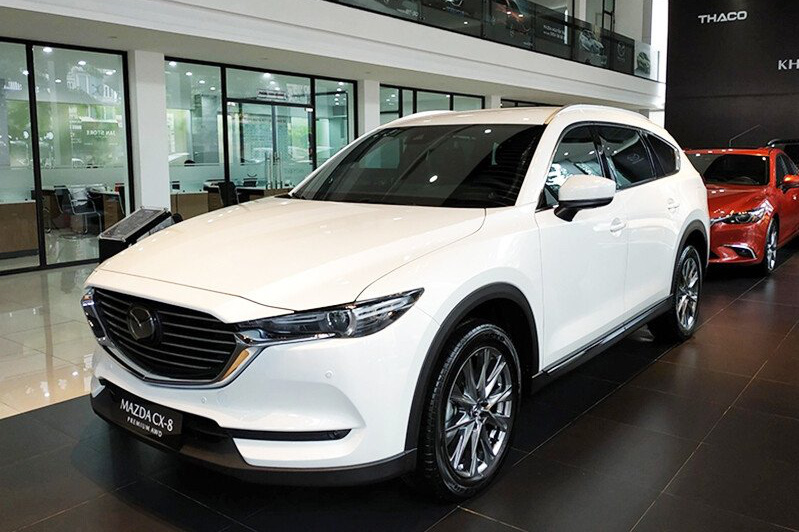 Mazda CX-8 giảm giá sốc còn 919 triệu đồng tại đại lý, tăng sức đấu Hyundai Santa Fe - Ảnh 3.