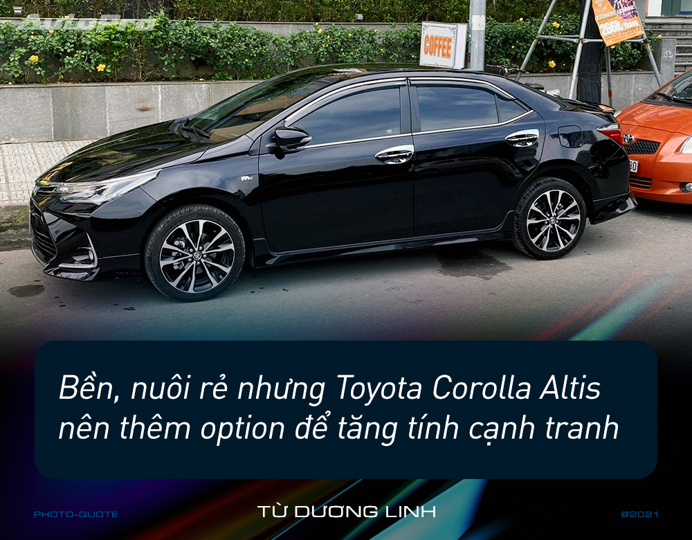 Loạt người dùng Toyota Corolla Altis: ‘Giá cao nhưng nuôi rẻ, ít option nhưng nhiều không gian’ - Ảnh 1.