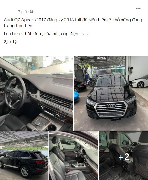 Sau 4 năm, Audi Q7 từng phục vụ tại APEC được bán lại với giá 2,3 tỷ đồng - Ảnh 2.