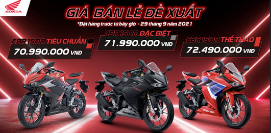 Honda CBR150R 2021 ra mắt Việt Nam: Giá từ 71 triệu đồng, phanh ABS 2 kênh, đe dọa Yamaha R15 và Suzuki GSX-R150 - Ảnh 1.