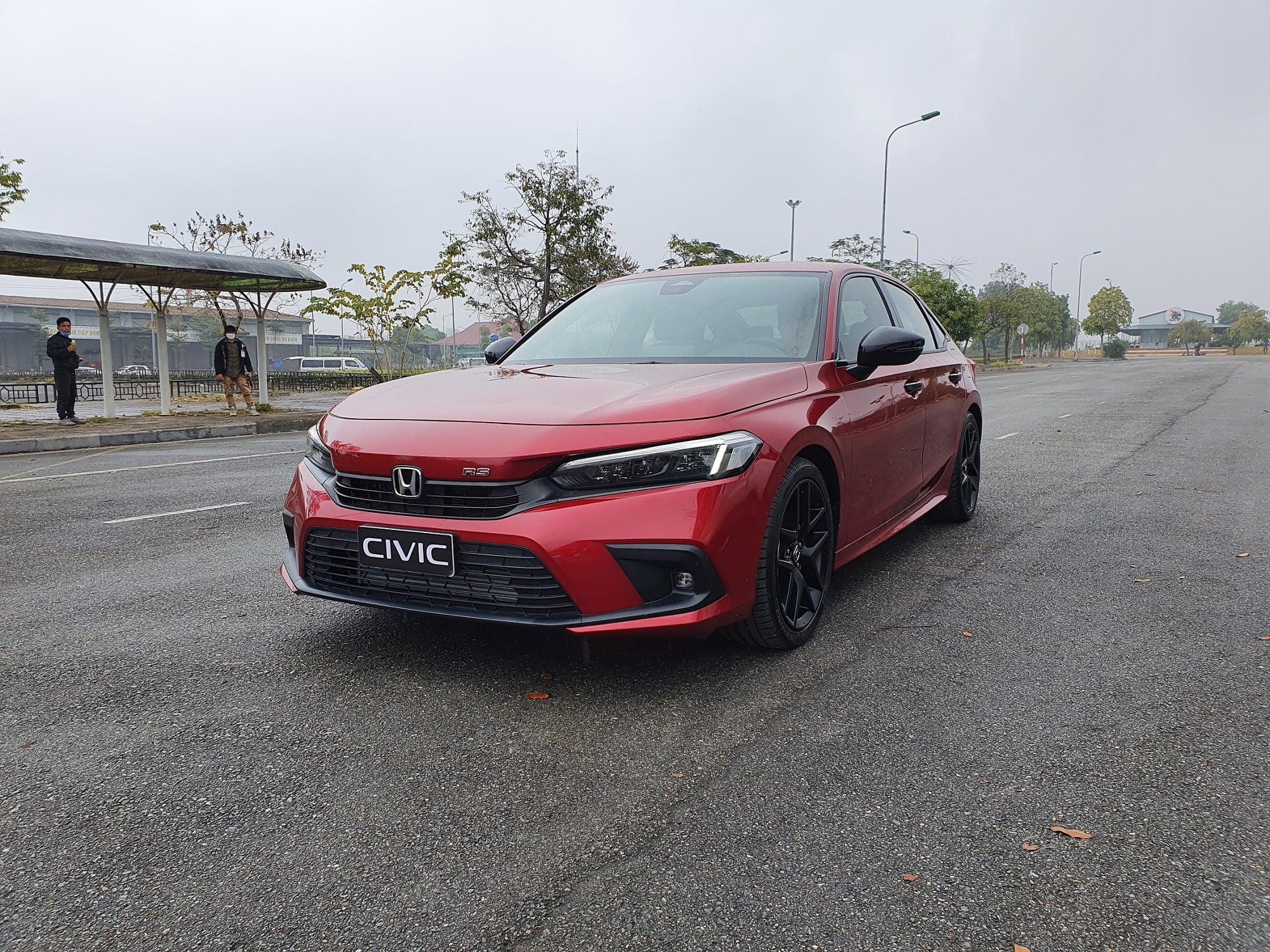 Honda Civic 2022 lộ nguyên hình tại Việt Nam: Ngày ra mắt đã rất gần, đối thủ xứng tầm của Corolla Altis và Mazda3 - Ảnh 1.