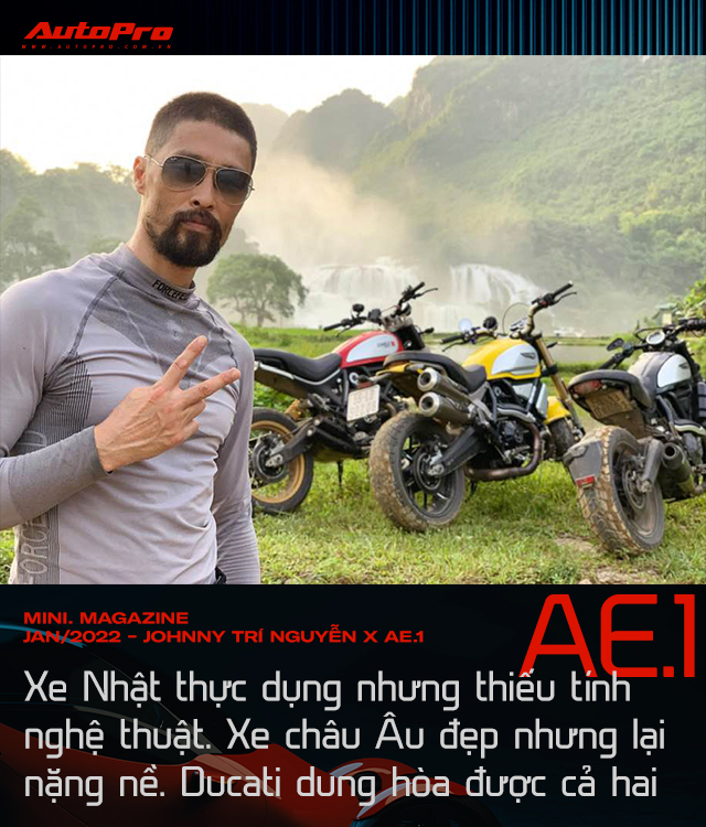 Johnny Trí Nguyễn 10 năm ngấm mùi Ducati và khao khát tạo xe 3 bánh độc nhất Việt Nam - Ảnh 4. Johnny Trí Nguyễn 10 năm ngấm mùi Ducati và khao khát tạo xe 3 bánh độc nhất Việt Nam - Ảnh 4.