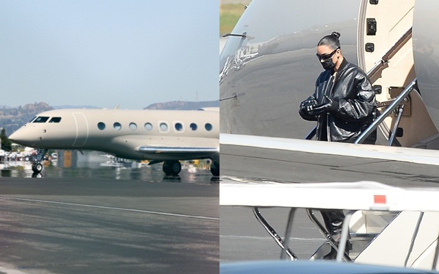 Kim Kardashian mua máy bay 95 triệu USD cùng hãng với tỷ phú Jeff Bezos - Ảnh 1.