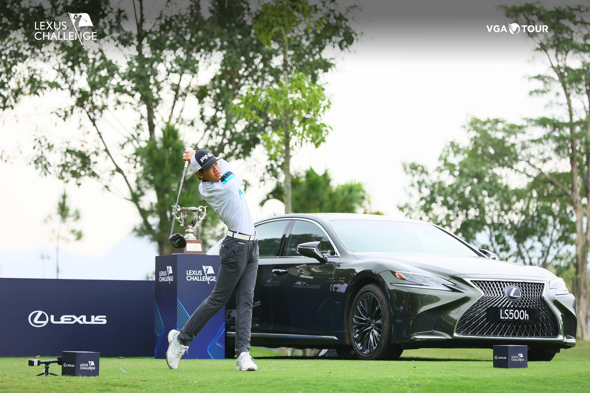 Golfer 15 tuổi vô địch giải đấu Lexus Challenge 2022 - Ảnh 1.