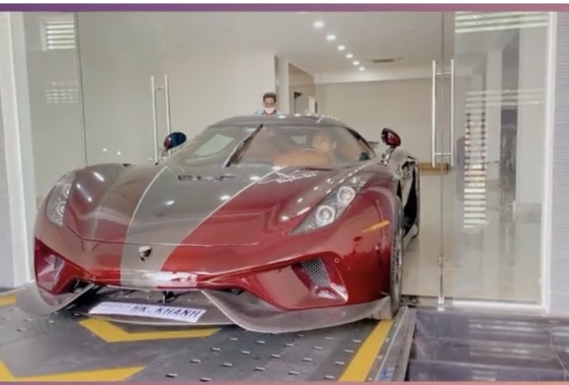 Đại gia Hoàng Kim Khánh đưa dàn xế trăm tỷ lên xe chuyên dụng, riêng Koenigsegg Regera được cưng chiều theo cách đặc biệt - Ảnh 2.