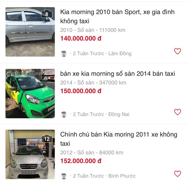 4-year-old refunded taxi sells for 142 million VND, fans argue when they see ODO only 39,000km - Photo 3.