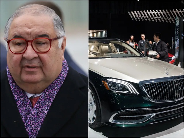 Russian billionaire Alisher Usmanov was confiscated by Italy, a bulletproof Maybach weighing 5 tons - Photo 1.