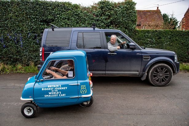 The man who owns the smallest car in the UK, reveals the shocking cost of gas - Photo 5.