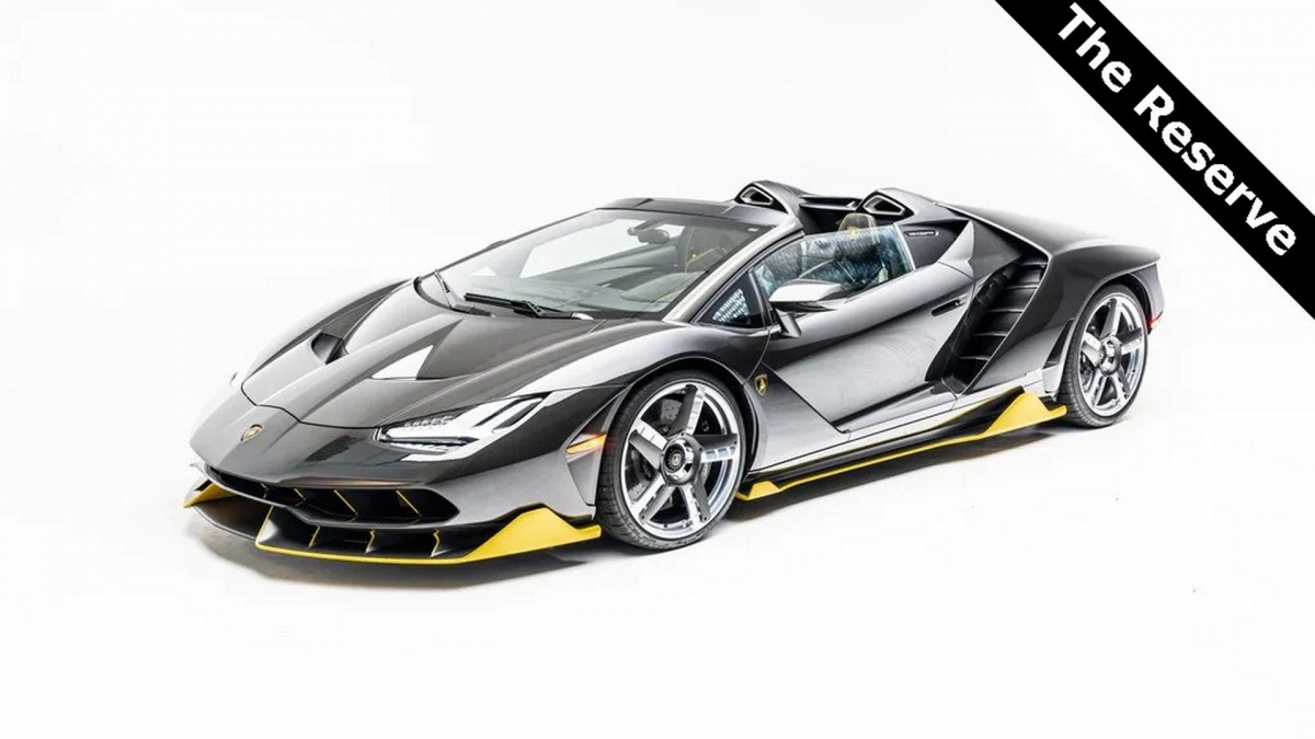 Rao bán siêu xe triệu đô - Lamborghini Centenario Roadster với thân vỏ bằng  sợi carbon