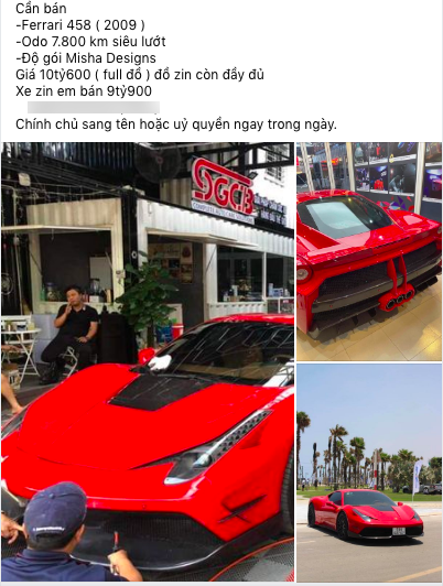 After McLaren 720S, CEO Tong Dong Khue continues to own a Ferrari 458 Italia with Misha Designs, once owned by young master Phan Thanh - Photo 3.