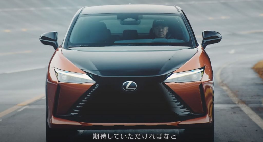 Lexus RZ 450e tung teaser mới sát ngày ra mắt chính thức toàn cầu với