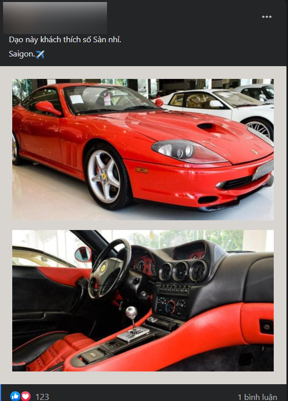 The news of the ancient horse Ferrari 550 Maranello is on the way to Vietnam - Super car for giants who love manual gearboxes - Photo 1.