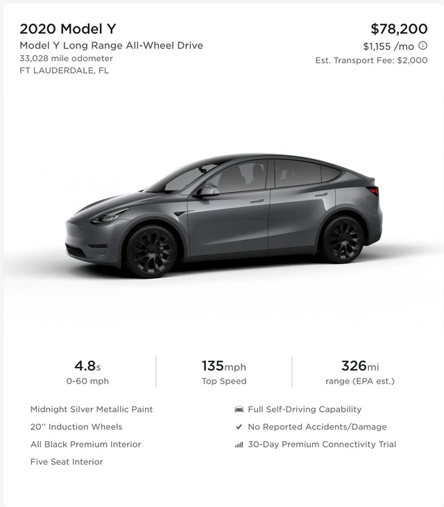  Xe điện Tesla loạn giá: Chạy gần 5 ‘vạn’ bán lại giá vẫn cao hơn 10.000 USD so với lúc mua  - Ảnh 1.