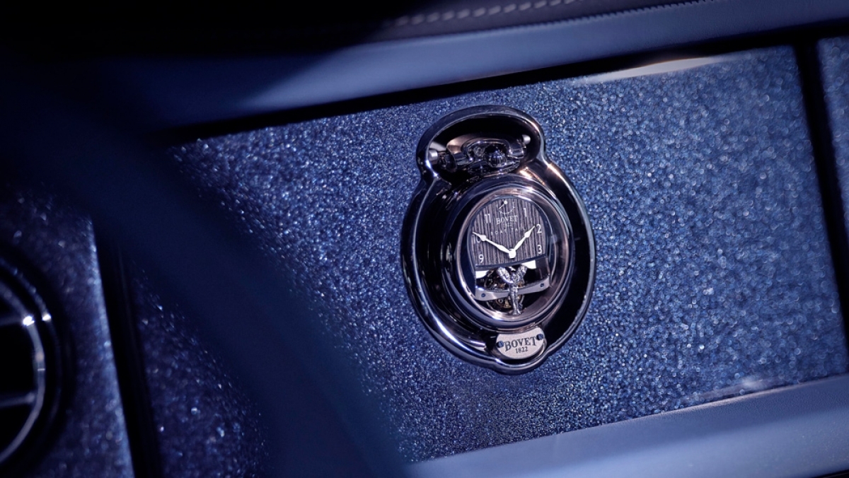 Cặp đồng hồ Bovet 1822 trên Rolls-Royce Boat Tail giá hơn 600 tỷ đồng xuất hiện ở Việt Nam - Ảnh 4.