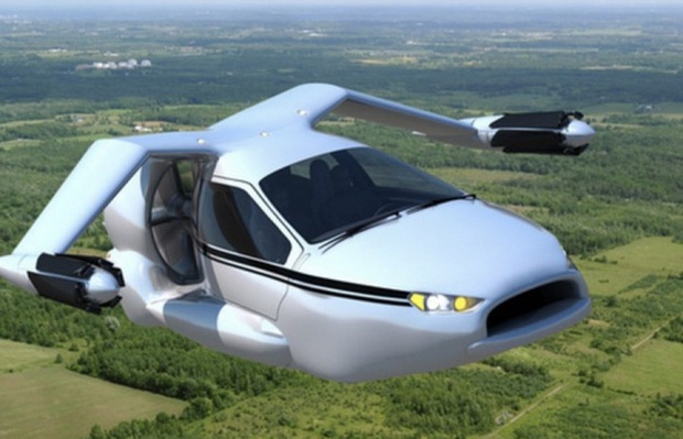 The future of crossing traffic jams with flying cars - Photo 1.
