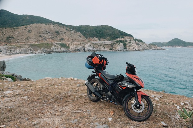 The guy with a set of photos across Vietnam by motorbike is going viral: 26 days of traveling 4,700km!  - Photo 3.