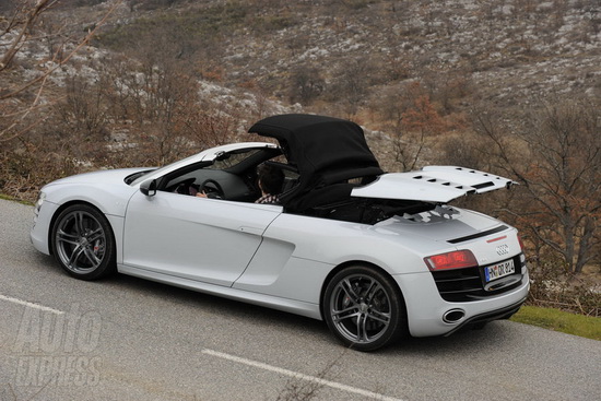 Audi R8 Spyder R Tronic – Hoàn hảo như Gallardo