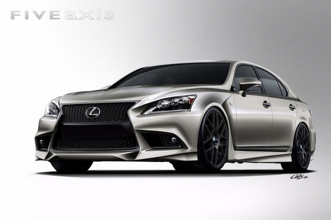Lexus LS: Chưa bán ra đã có bản độ
