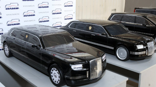 Nguyên mẫu siêu xe mới cho Tổng thống Nga.