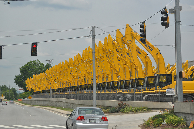 
Nhà máy Komatsu tại Chattanooga, Mỹ.
