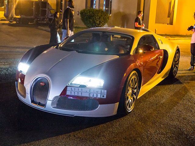 
Ông hoàng tốc độ Bugatti Veyron nổi bật trong sự kiện.
