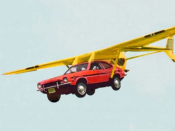 Bạn đã từng nghĩ đến việc biến chiếc xe ô tô trở thành một chiếc máy bay chưa? Trong bức tranh \