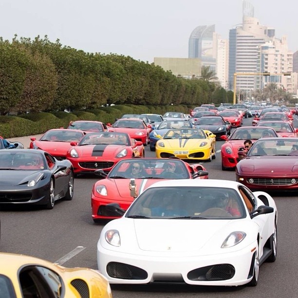 
Những siêu xe hàng đầu thế giới đều có mặt tại Dubai. Ảnh: Buzzfeed
