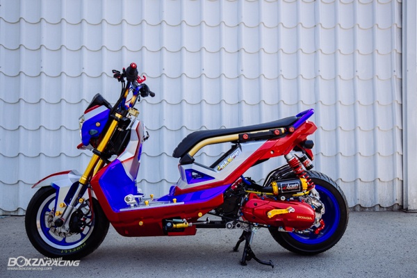 Cụ thể hơn, nguồn cảm hứng độ chiếc Honda Zoomer-X của Jack Shop chính là nhân vật người máy Optimus Prime.
