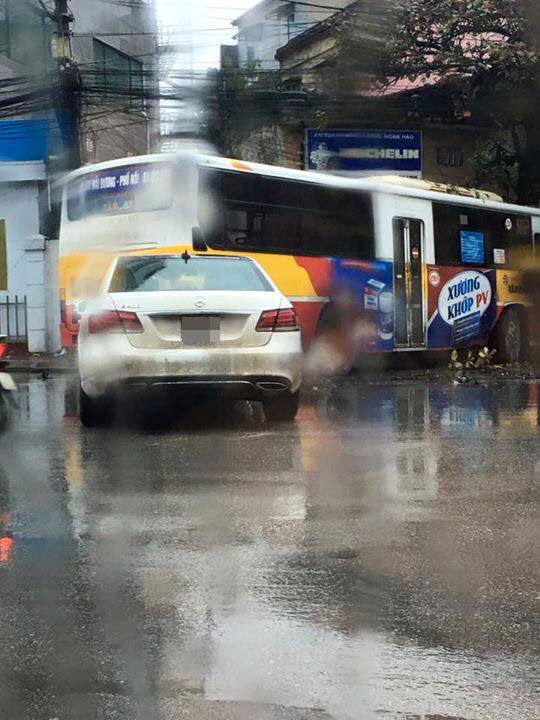 Hiện trường vụ tai nạn.