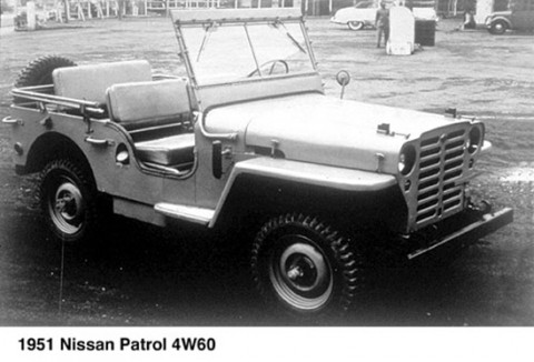 
Nissan Patrol 4W60 lầ mẫu SUV đầu tiên được trang bị hệ thống dẫn động bốn bánh của Nissan.
