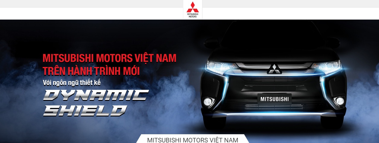 
Hình ảnh úp mở trên trang web của Mitsubishi Việt Nam.
