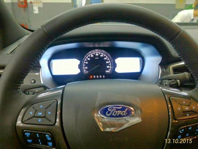 Nội thất của Ford Everest thế hệ mới tại Việt Nam.