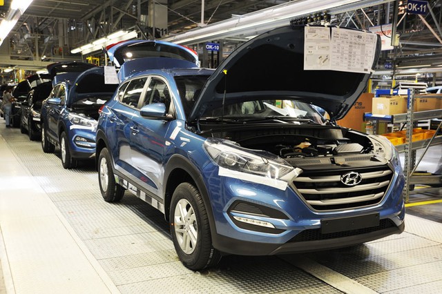 
Hyundai Tucson thế hệ mới được lắp ráp tại Cộng hòa Séc.
