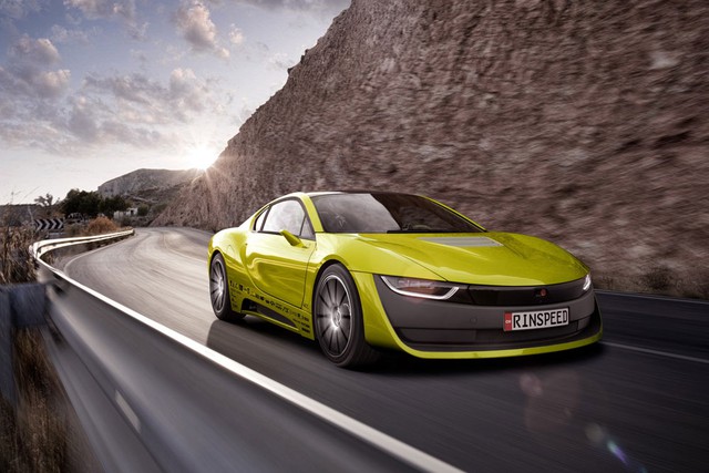 
Dự kiến, mẫu xe độ Ʃtos được phát triển&nbsp; dựa trên xe hybrid thể thao hạng sang BMW i8 của Rinspeed sẽ chính thức trình làng trong triển lãm hàng điện tử tiêu dùng CES 2016 sắp diễn ra tại Las Vegas, Mỹ.

