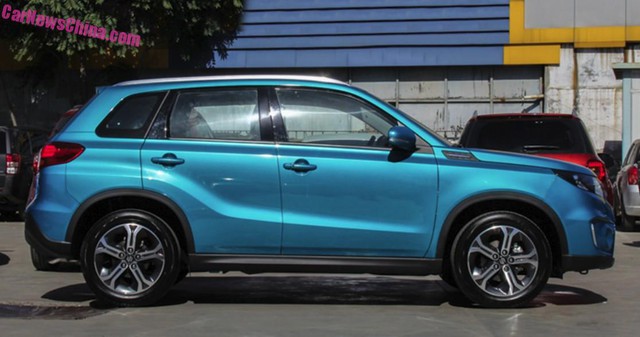 Suzuki Vitara tại Trung Quốc có động cơ Boosterjet mà xe ở Việt Nam không có.