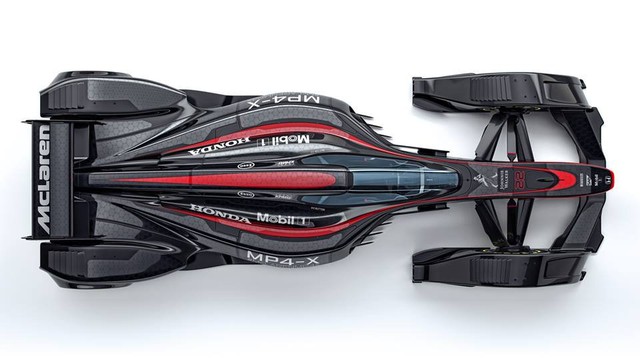 
Mẫu xe đua concept của McLaren giống như máy bay chiến đấu.
