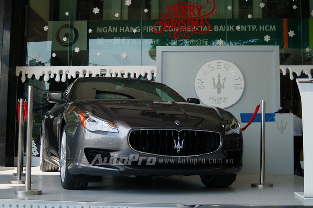 
Trong đó, át chủ bài mà nhà phân phối xe sang này tung ra hòng lấy lòng khách hàng Việt là Maserati Quatrroporte. Thế hệ thứ 6 Quatroporte được xem như nhân tố chính cho kế hoạch tăng trưởng 3-5 năm ấn tượng này.
