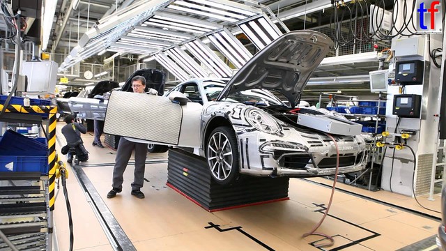 Nhà máy của Porsche tại Stuttgart