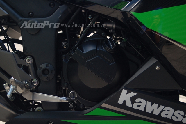 
Kawasaki Ninja 300 ABS Racing Team vẫn sử dụng động cơ xy-lanh đôi song song, DOHC, dung tích 296 phân khối, tạo ra công suất tối đa 39 mã lực tại vòng tua máy 11.000 vòng/phút và mô-men xoắn cực đại 27 Nm tại vòng tua 10.000 vòng/phút.
