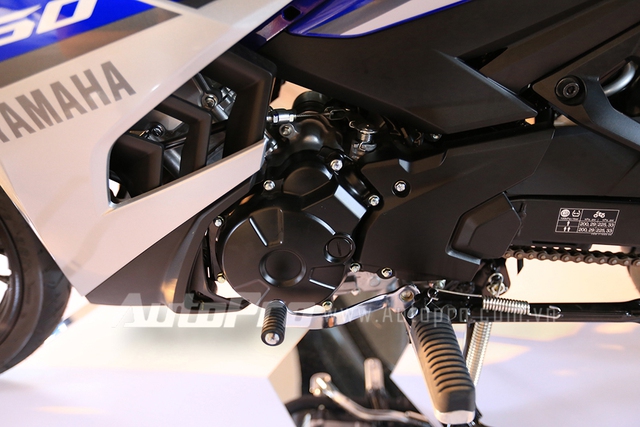 
Yamaha Exciter 150 được trang bị động cơ 149,7 cc với công suất tối đa 15,4 mã lực và mô-men xoắn cực đại 13,8 Nm.
