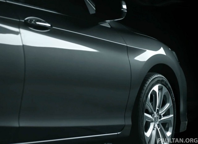Thiết kế bộ la-zăng của Honda Accord 2016 tại Thái Lan. Ảnh cắt từ video
