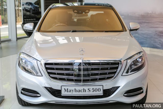 
Tại thị trường Malaysia, Mercedes-Maybach S500 được bán với giá khởi điểm 1,35 triệu RM, tương đương 7,7 tỷ Đồng.
