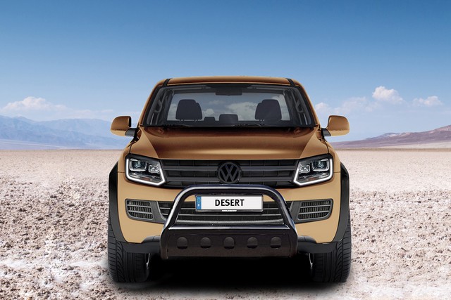 
Trong triển lãm Geneva 2016 sắp diễn ra, hãng độ MTM sẽ trình làng phiên bản đặc biệt mới của dòng xe bán tải Volkswagen Amarok mang tên V8 Passion Desert Edition. Đây là sản phẩm do MTM và đối tác DIRKS cùng nhau phát triển.
