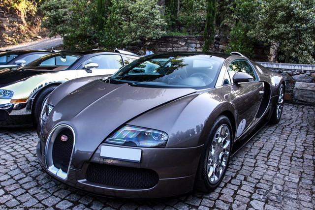 
Ngoài ra còn các phiên bản với ngoại thất được phối màu độc đáo như nâu carbon của Bugatti Veyron Vitesse.
